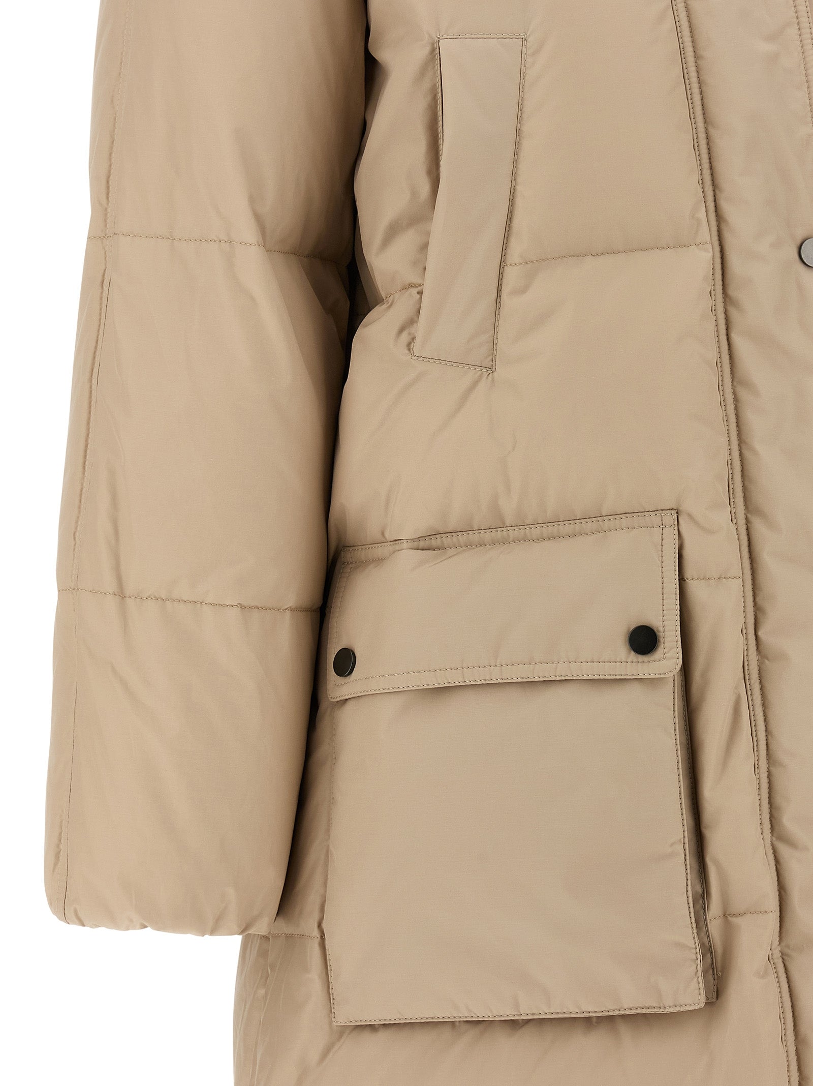 BRUNELLO CUCINELLI - BRUNELLO CUCINELLI - ’Shiny Zipper Pull’ down jacket - Women’s Outerwear