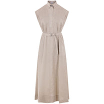 Brunello Cucinelli - Brunello Cucinelli long linen dress - Dresses