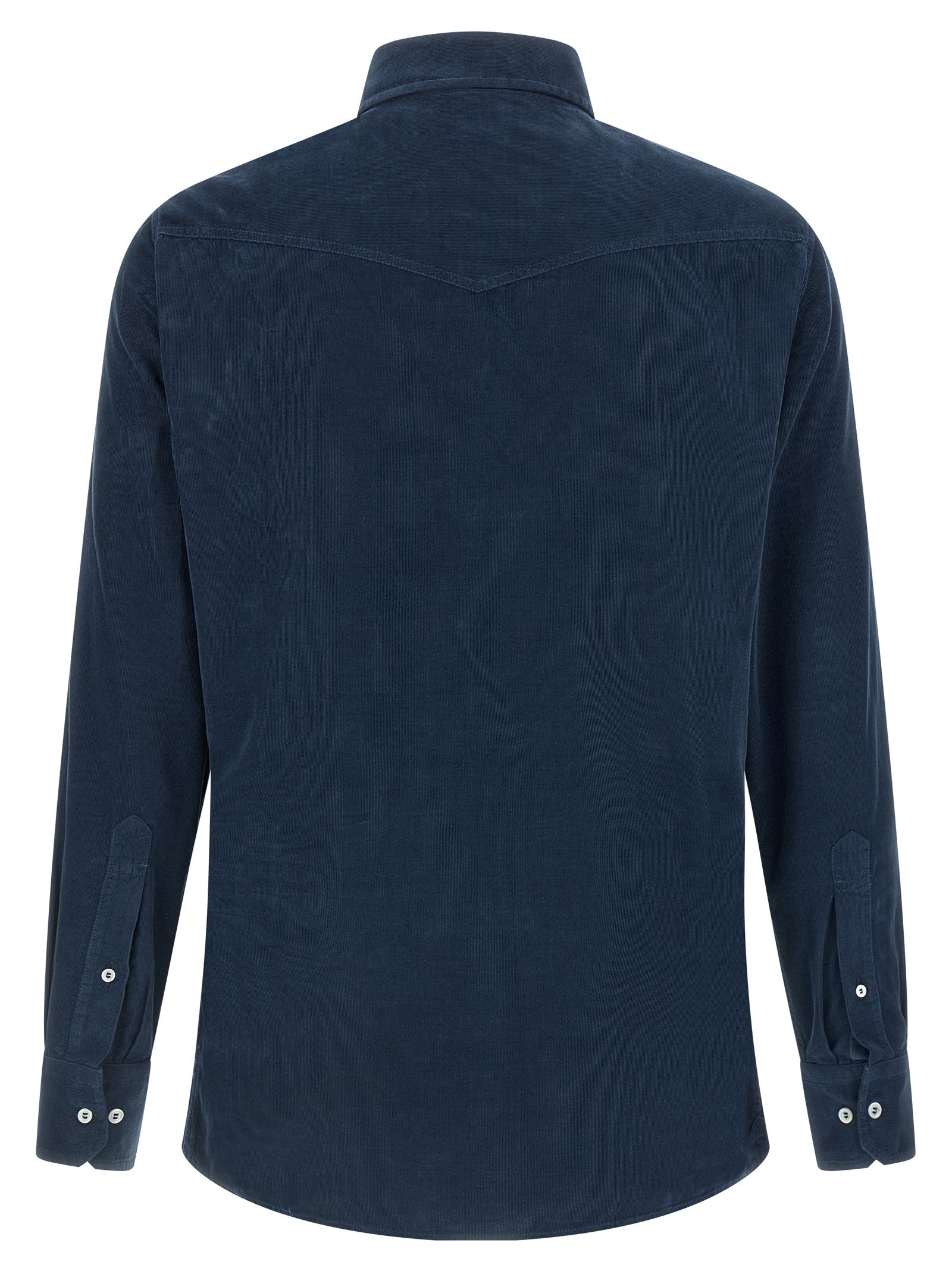 BRUNELLO CUCINELLI - BRUNELLO CUCINELLI - Corduroy shirt - Men’s Top