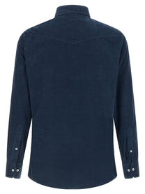 BRUNELLO CUCINELLI - BRUNELLO CUCINELLI - Corduroy shirt - Men’s Top