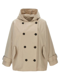 BRUNELLO CUCINELLI - BRUNELLO CUCINELLI - Double-breasted jacket - Women’s Outerwear
