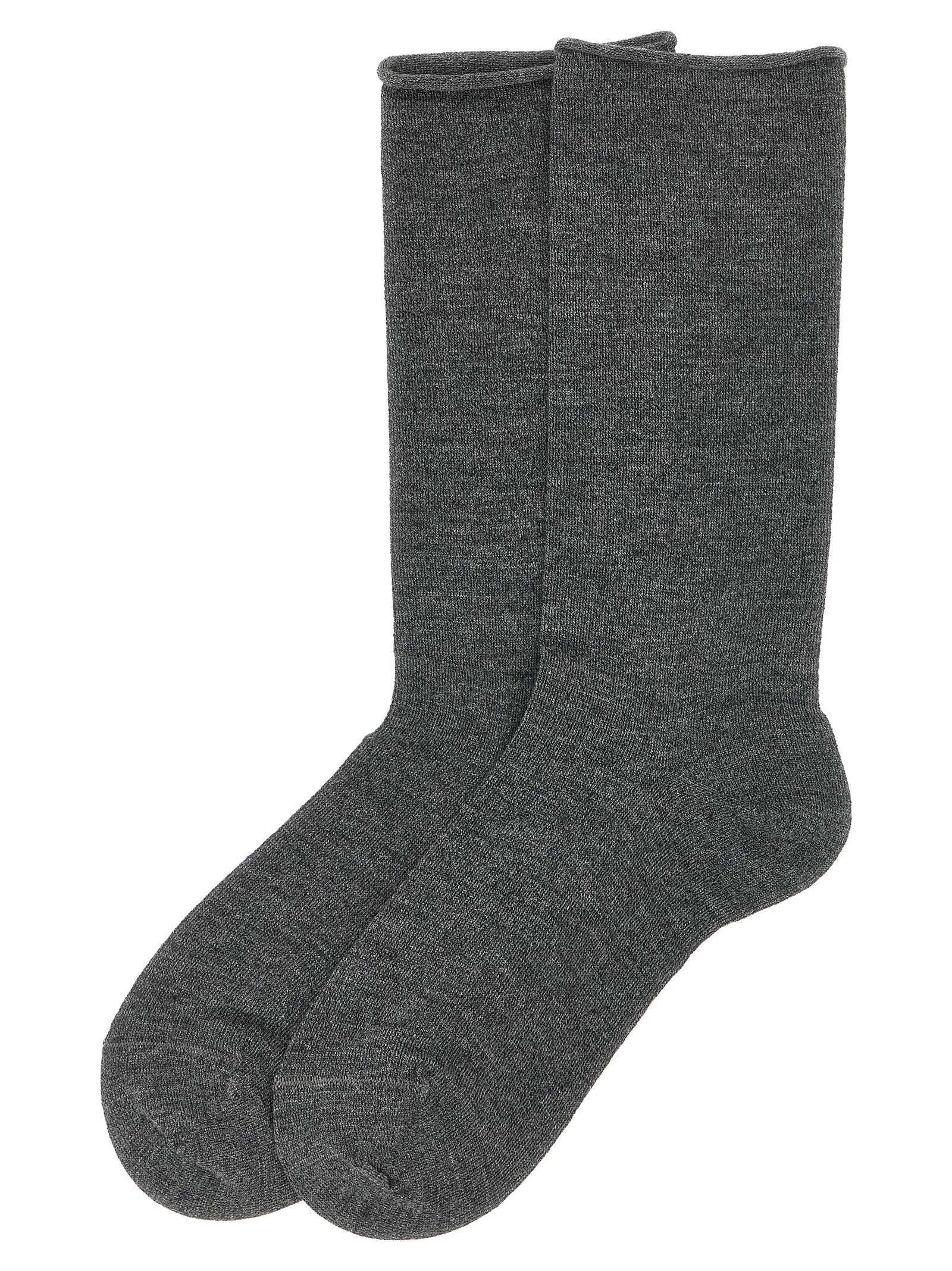 BRUNELLO CUCINELLI - BRUNELLO CUCINELLI - Cashmere knit socks - Women’s Accessories