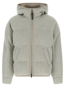 BRUNELLO CUCINELLI - BRUNELLO CUCINELLI - Lame wool down jacket - Women’s Outerwear