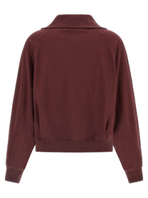BRUNELLO CUCINELLI - BRUNELLO CUCINELLI - ’Shiny Flap Detail’ sweatshirt - Women’s Sweatshirts