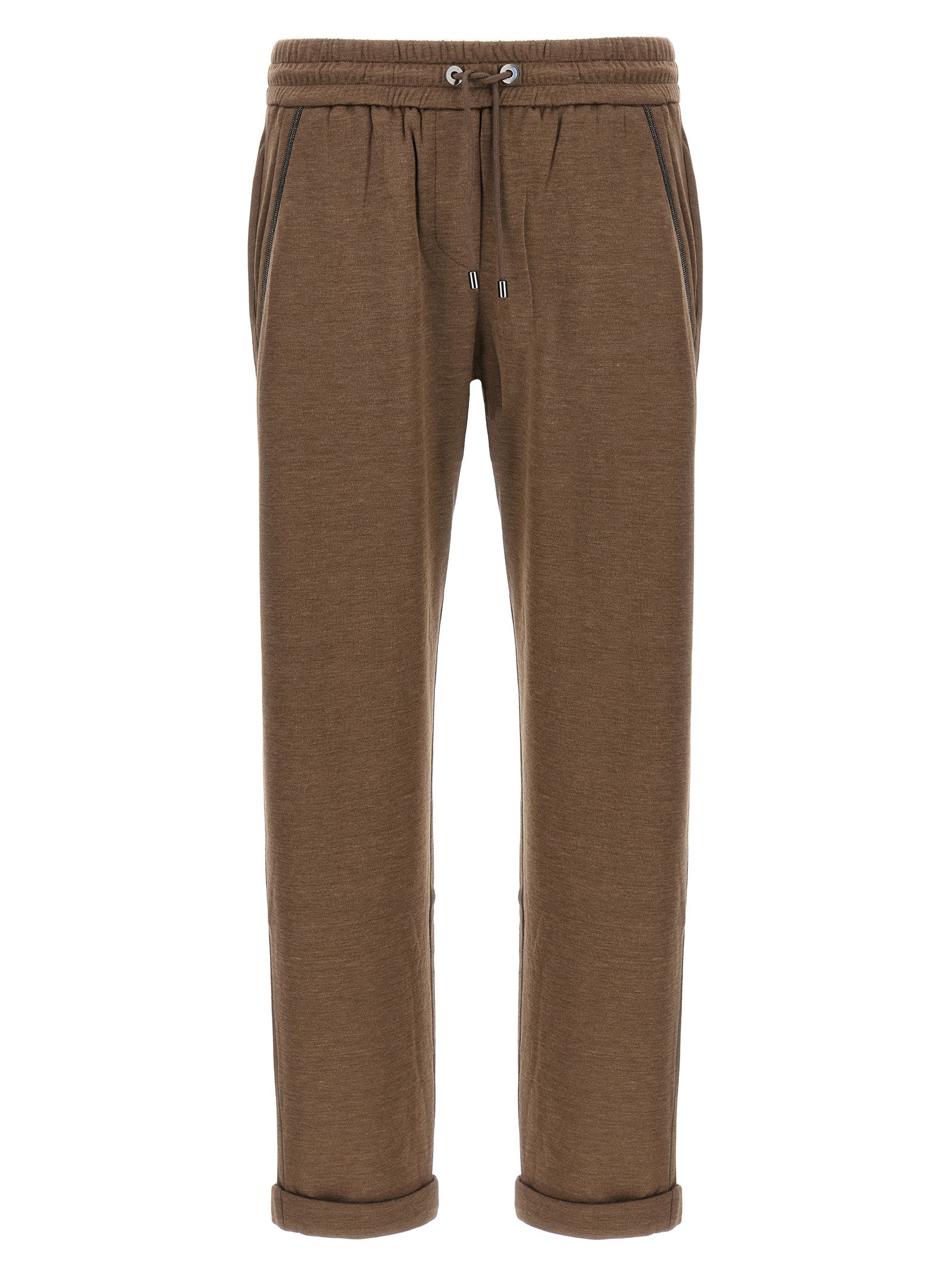 BRUNELLO CUCINELLI - BRUNELLO CUCINELLI - ’Shiny Pocket Detail’ joggers - Women’s Pants