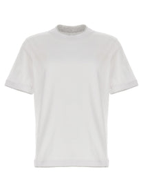 BRUNELLO CUCINELLI - BRUNELLO CUCINELLI - Double layer t-shirt - Men’s Top