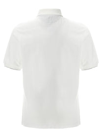 BRUNELLO CUCINELLI - BRUNELLO CUCINELLI - Logo piqué polo shirt - Men’s Tops