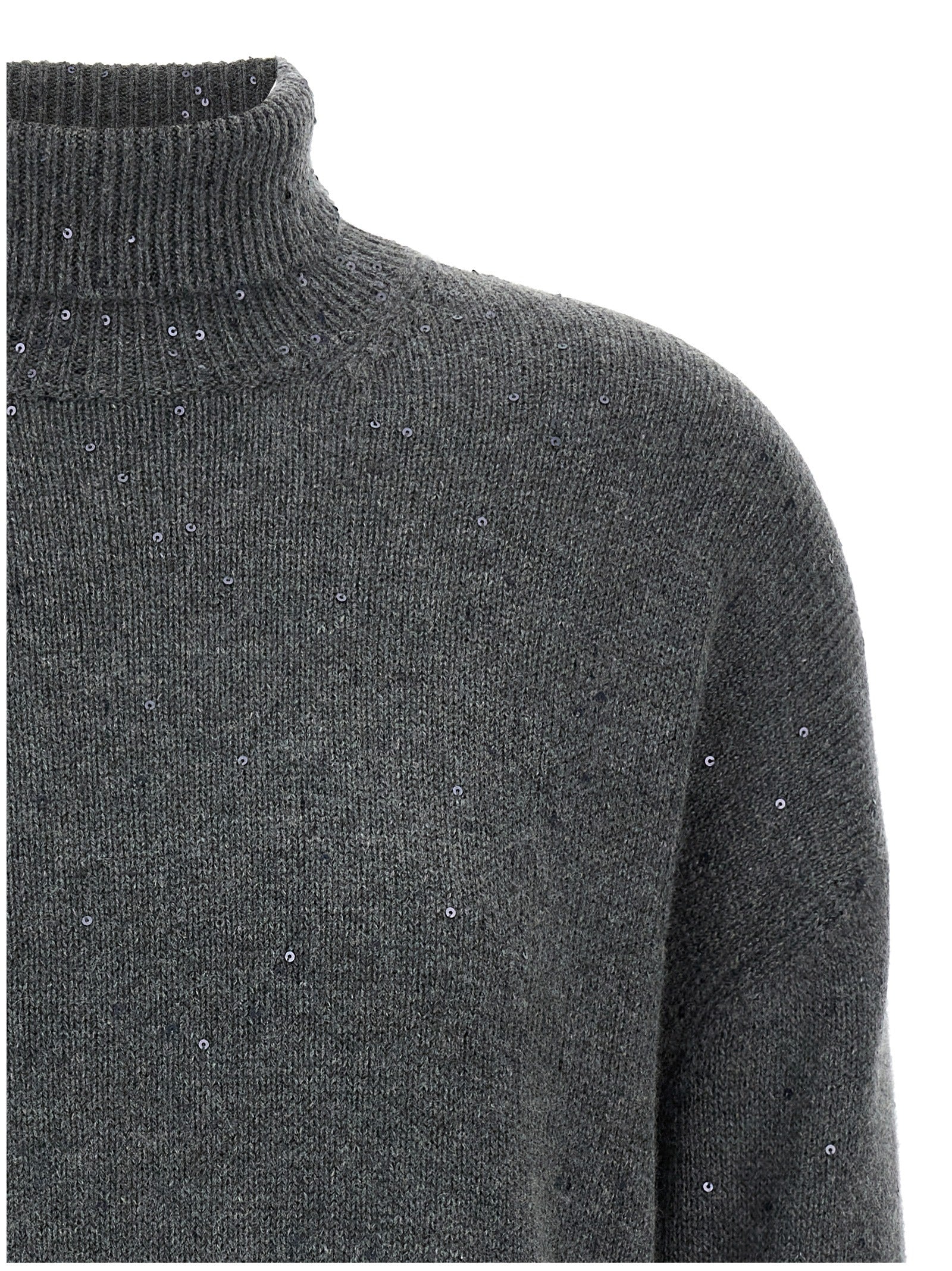 BRUNELLO CUCINELLI - BRUNELLO CUCINELLI - Sequin sweater - Women’s Knitwear
