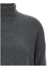BRUNELLO CUCINELLI - BRUNELLO CUCINELLI - Sequin sweater - Women’s Knitwear