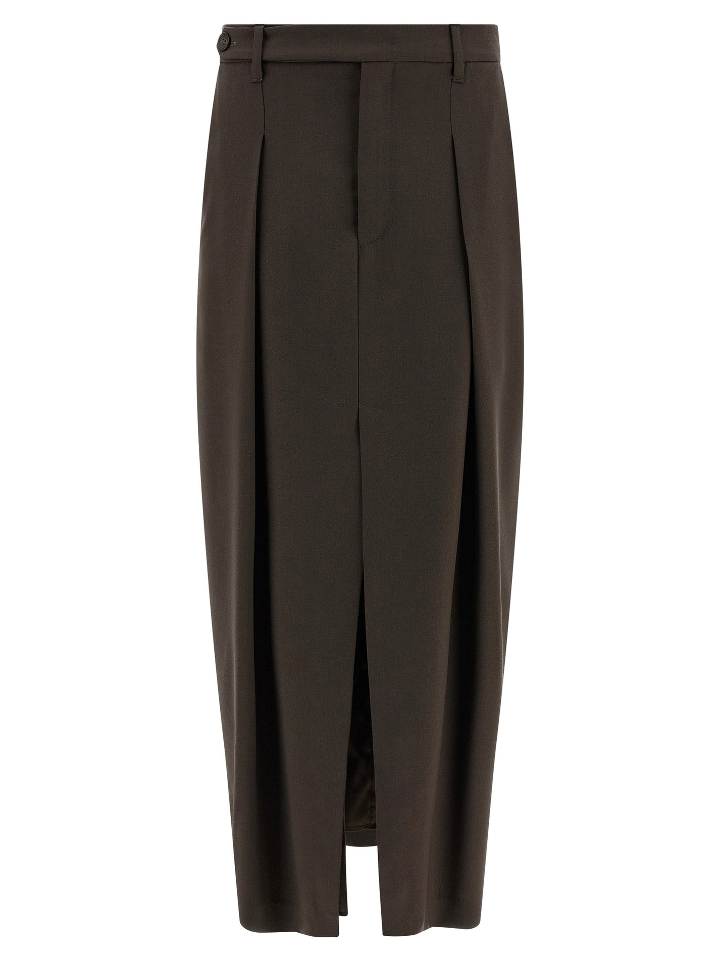 BRUNELLO CUCINELLI - BRUNELLO CUCINELLI - ’Sartorial Curved’ skirt - Women’s Bottoms