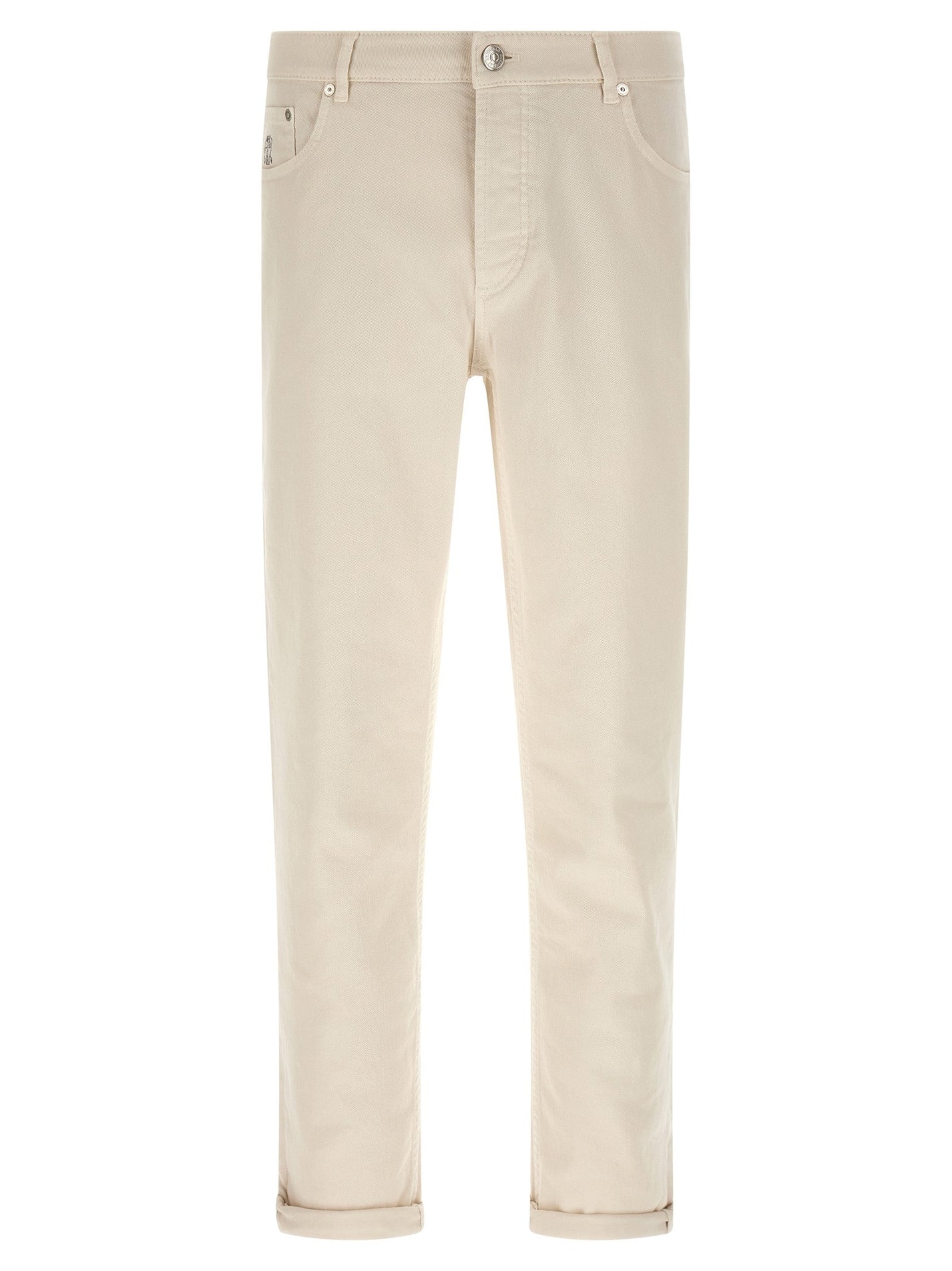 BRUNELLO CUCINELLI - BRUNELLO CUCINELLI - Comfort cotton jeans - Men’s Bottoms
