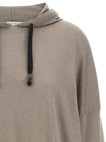 BRUNELLO CUCINELLI - BRUNELLO CUCINELLI - ’Sparkling’ hoodie - Women’s Sweatshirts