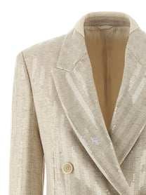 BRUNELLO CUCINELLI - BRUNELLO CUCINELLI - Sequin blazer - Women’s Clothing