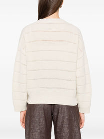 Brunello Cucinelli - Brunello Cucinelli Sweaters Beige - Topwear