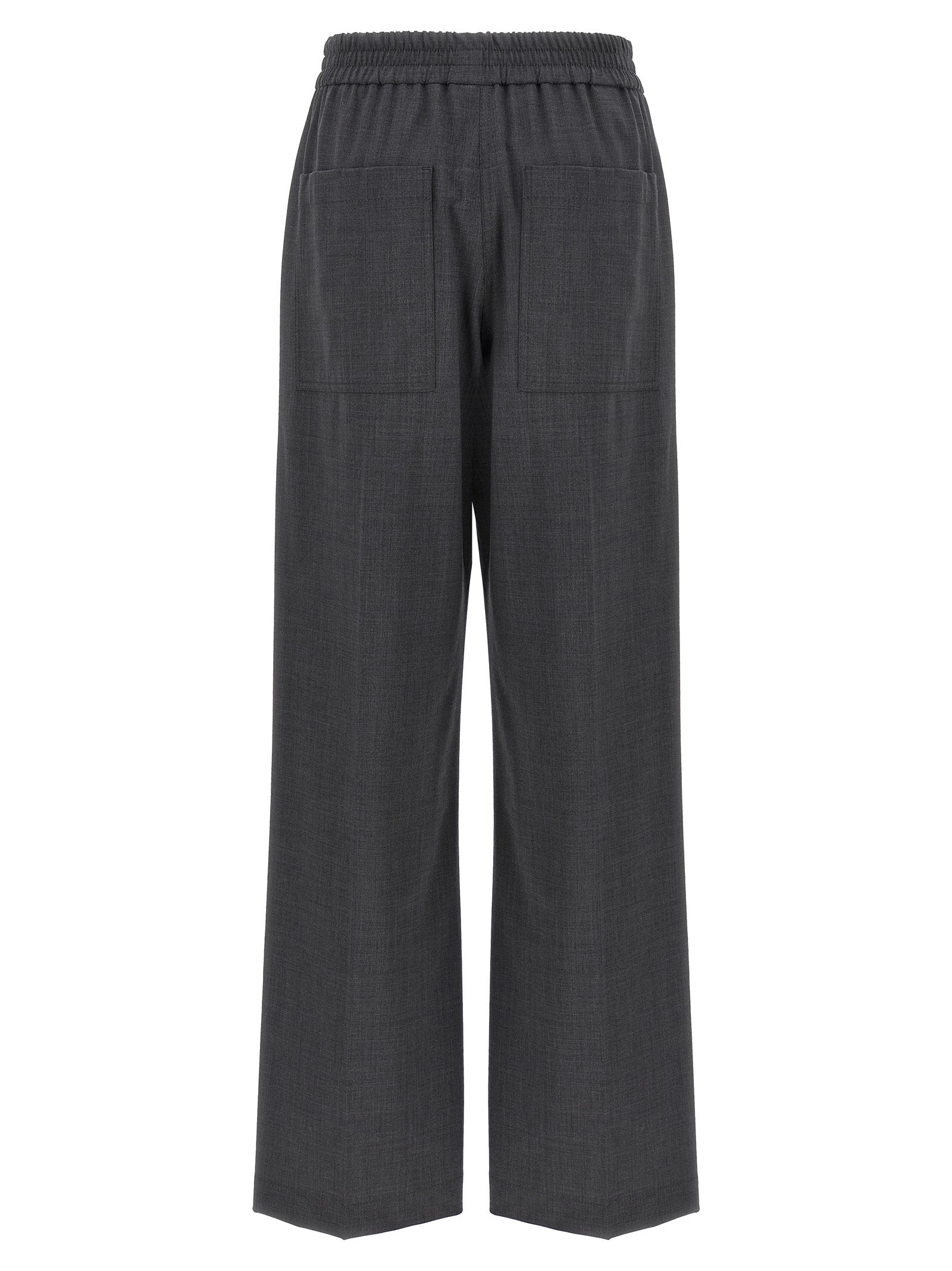 BRUNELLO CUCINELLI - BRUNELLO CUCINELLI - Wool pants - Women’s Pants