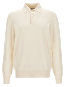 BRUNELLO CUCINELLI - BRUNELLO CUCINELLI - Cashmere polo shirt - Men’s Tops