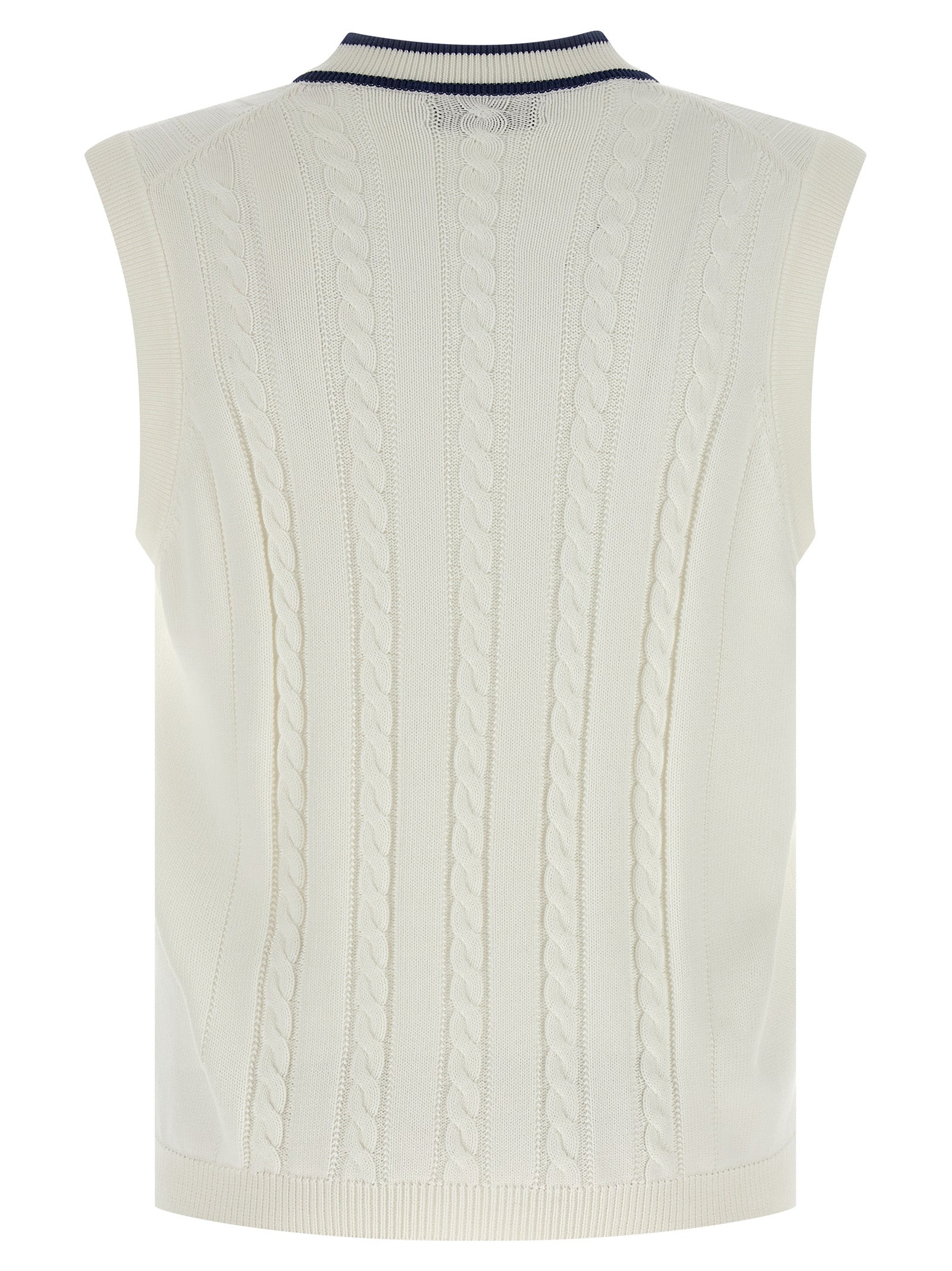 BRUNELLO CUCINELLI - BRUNELLO CUCINELLI - Cotton braided vest - Men’s Outerwear