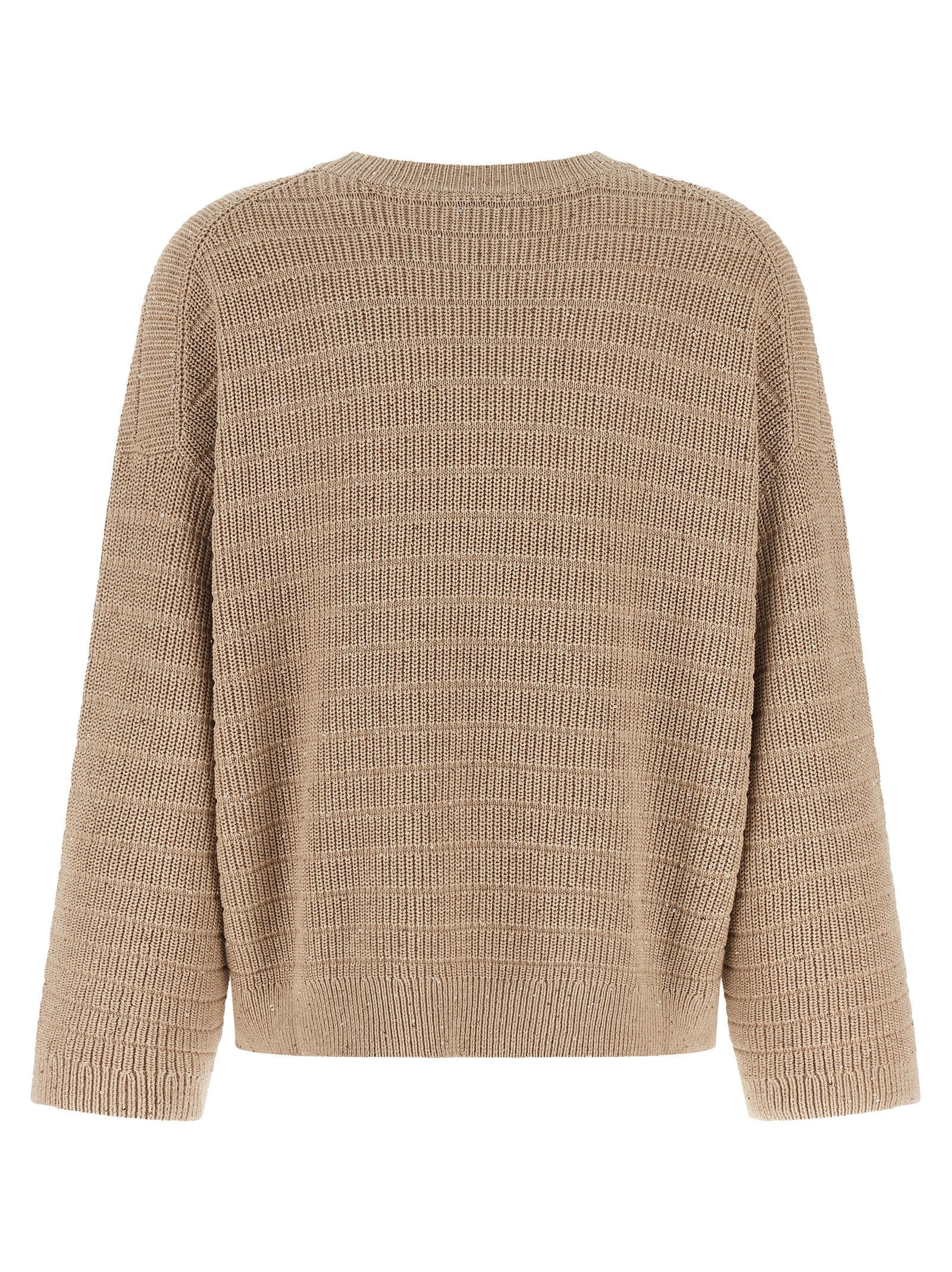 BRUNELLO CUCINELLI - BRUNELLO CUCINELLI - Diamond Cotton sweater - Women’s Knitwear