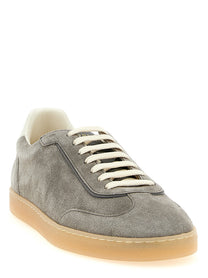 BRUNELLO CUCINELLI - BRUNELLO CUCINELLI - Suede sneakers - Men’s Shoes