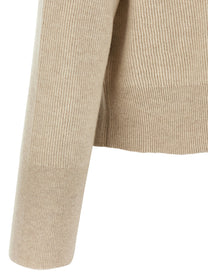 BRUNELLO CUCINELLI - BRUNELLO CUCINELLI - ’Shiny Flower Embroidery’ sweater - Women’s Knitwear