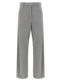 BRUNELLO CUCINELLI - BRUNELLO CUCINELLI - Lamé pants - Women’s Pants