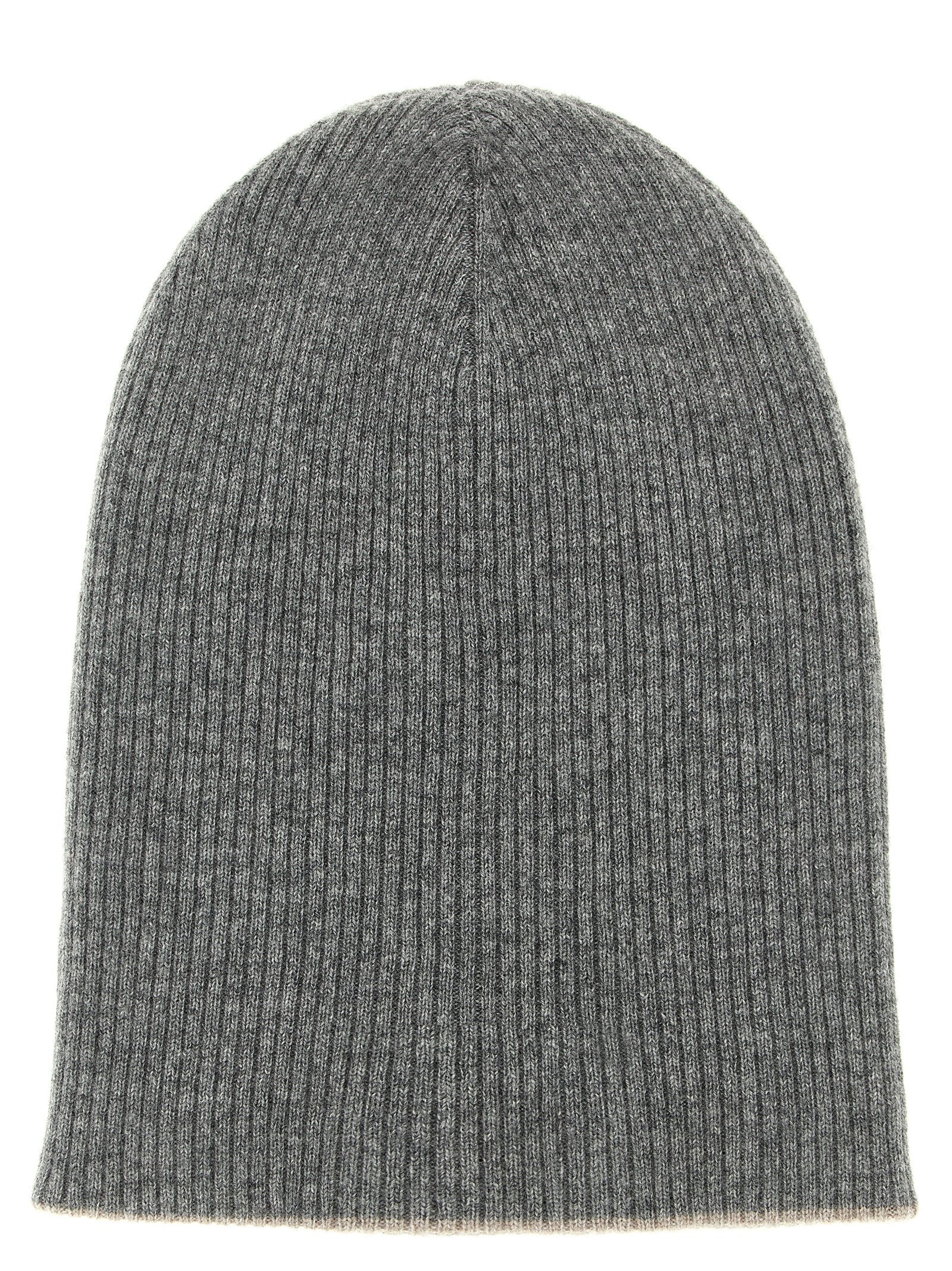 BRUNELLO CUCINELLI - BRUNELLO CUCINELLI - Reversible beanie - Men’s Accessories