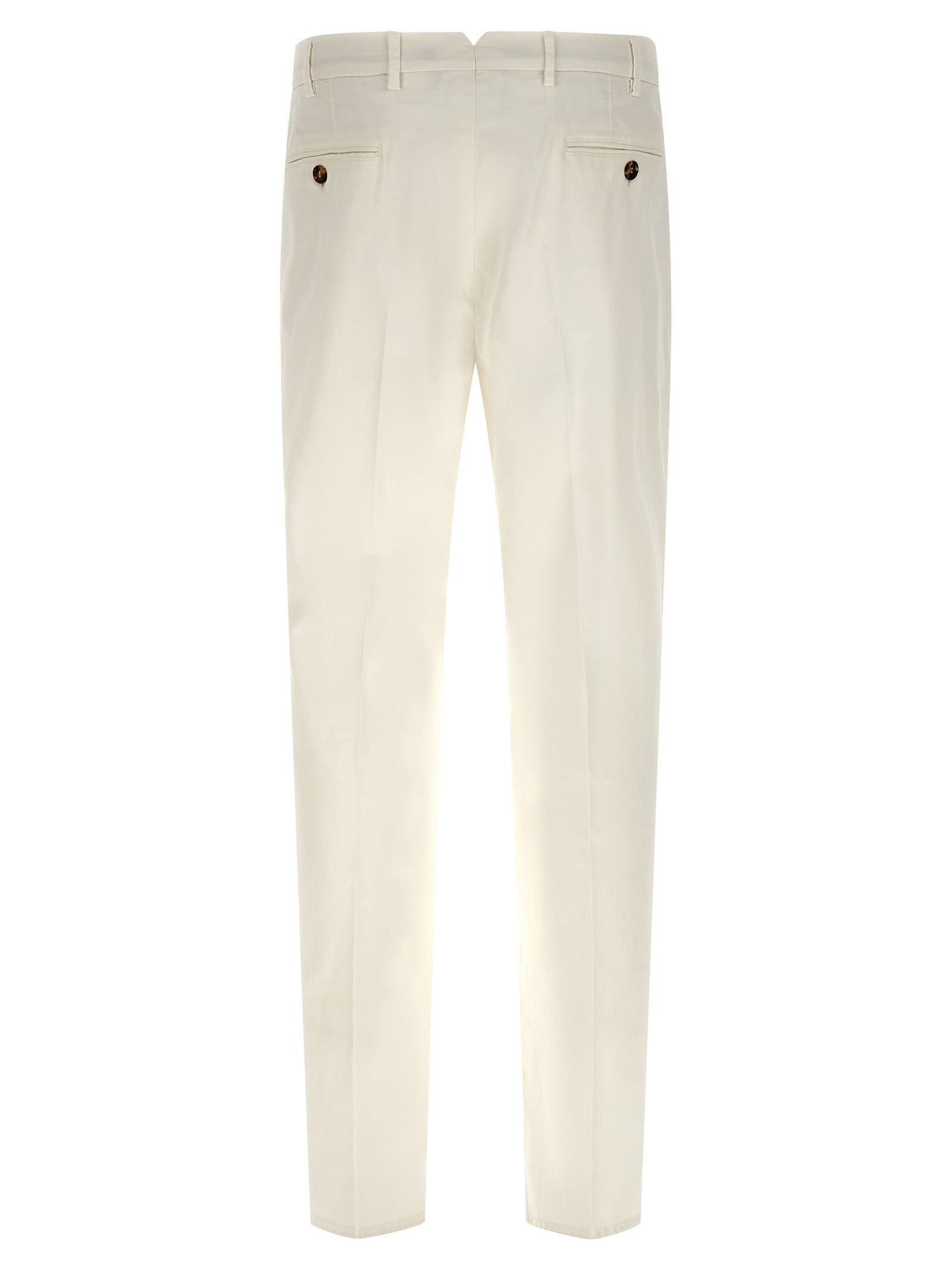 BRUNELLO CUCINELLI - BRUNELLO CUCINELLI - American Pima Cotton pants - Men’s Pants