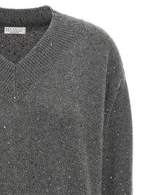 BRUNELLO CUCINELLI - BRUNELLO CUCINELLI - Sequin sweater - Women’s Knitwear