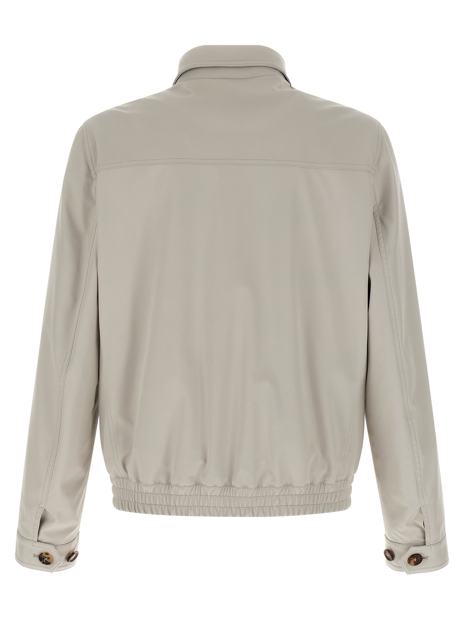 BRUNELLO CUCINELLI - BRUNELLO CUCINELLI - Nylon bomber jacket - Men’s Outerwear