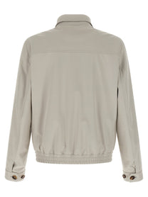 BRUNELLO CUCINELLI - BRUNELLO CUCINELLI - Nylon bomber jacket - Men’s Outerwear