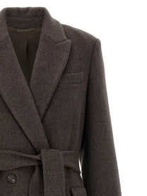 BRUNELLO CUCINELLI - BRUNELLO CUCINELLI - ’Double’ coat - Women’s Outerwear