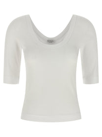 BRUNELLO CUCINELLI - BRUNELLO CUCINELLI - T-shirt Monile - Women’s Tops