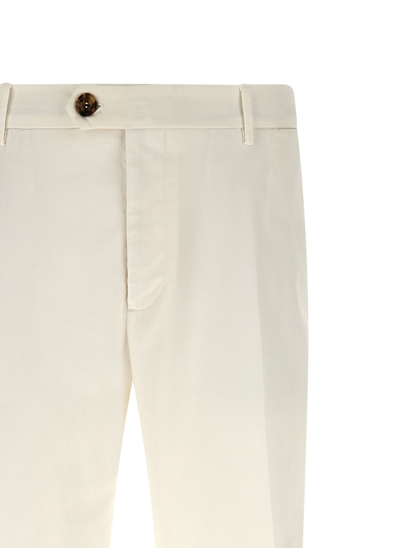 BRUNELLO CUCINELLI - BRUNELLO CUCINELLI - American Pima Cotton pants - Men’s Pants