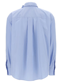 BRUNELLO CUCINELLI - BRUNELLO CUCINELLI - ’Shiny Flap Detail’ shirt - Women’s Tops