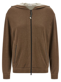 BRUNELLO CUCINELLI - BRUNELLO CUCINELLI - Monile hoodie - Women’s Sweatshirts