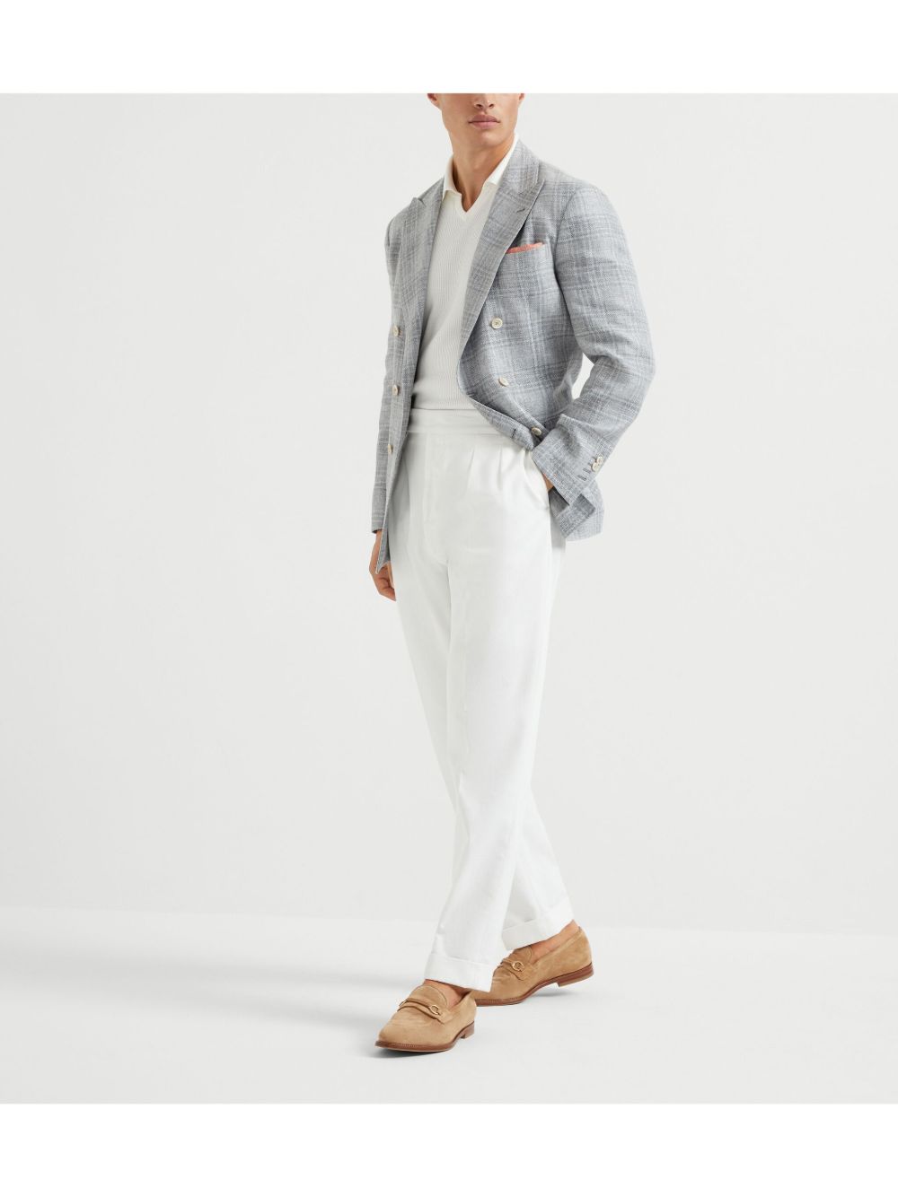 Brunello Cucinelli - Brunello Cucinelli Jackets Grey - Jackets
