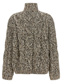 BRUNELLO CUCINELLI - BRUNELLO CUCINELLI - ’Dazzling Net’ sweater - Women’s Knitwear