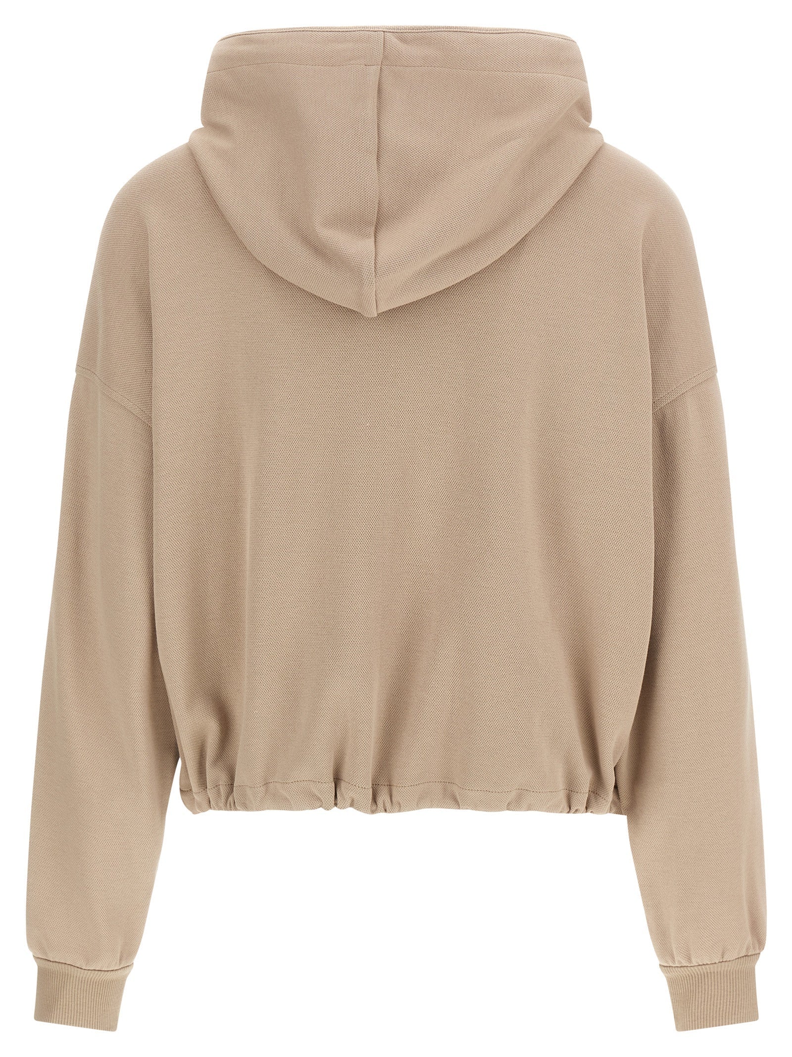 BRUNELLO CUCINELLI - BRUNELLO CUCINELLI - Heraldic coat of arms hoodie - Women’s Sweatshirts