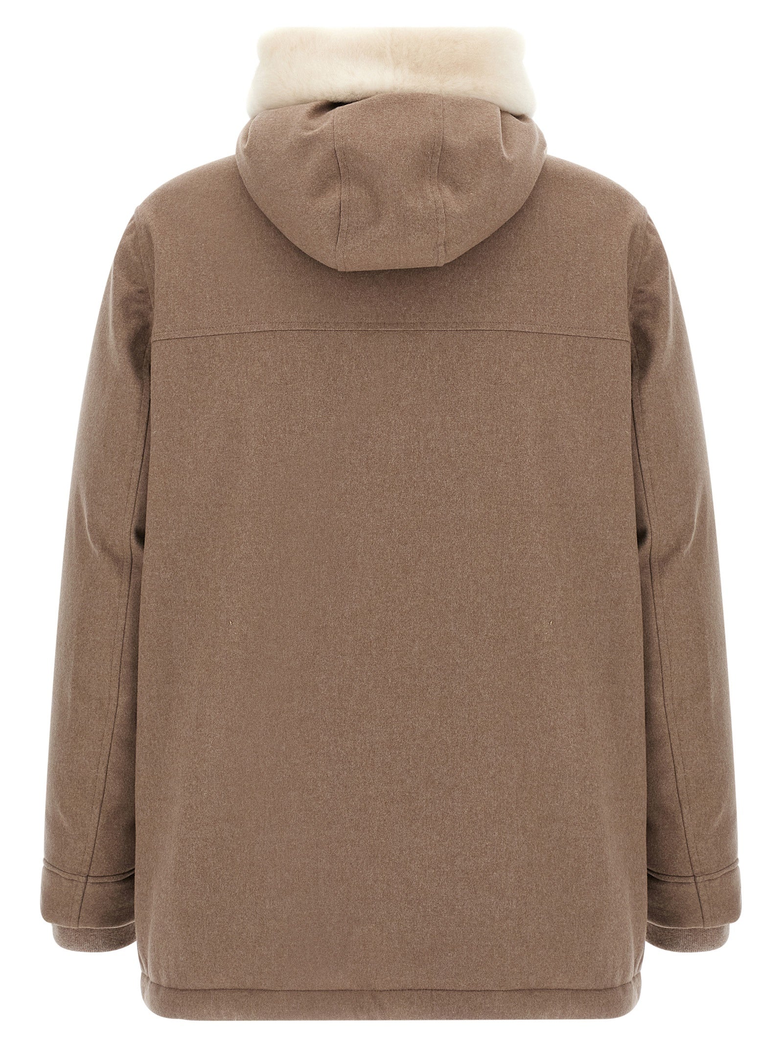 BRUNELLO CUCINELLI - BRUNELLO CUCINELLI - Flannel down jacket - Men’s Outerwear