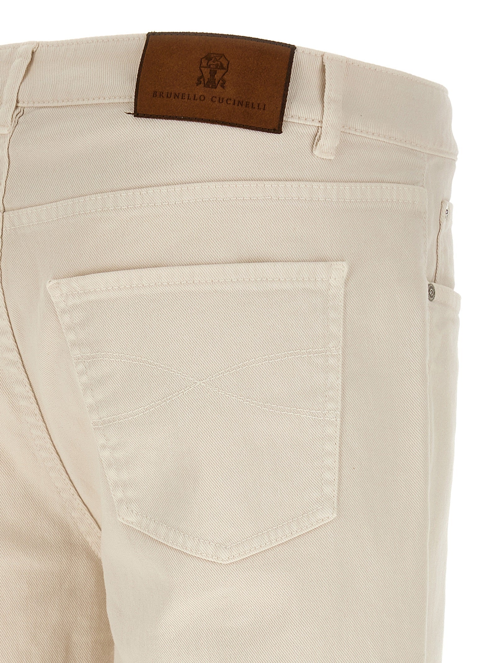 BRUNELLO CUCINELLI - BRUNELLO CUCINELLI - Comfort cotton jeans - Men’s Bottoms