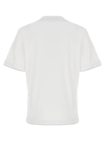 BRUNELLO CUCINELLI - BRUNELLO CUCINELLI - Double layer t-shirt - Men’s Top