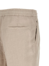 BRUNELLO CUCINELLI - BRUNELLO CUCINELLI - Linen trousers - Men’s Pants