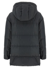 BRUNELLO CUCINELLI - BRUNELLO CUCINELLI - Knitted neck down jacket - Women’s Outerwear