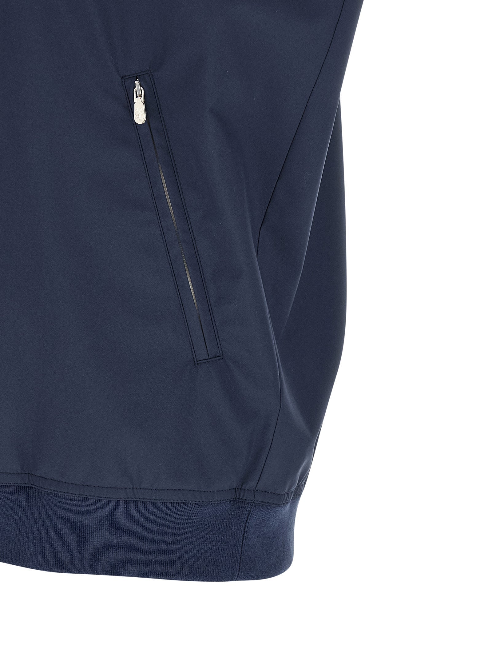 BRUNELLO CUCINELLI - BRUNELLO CUCINELLI - Logo nylon vest - Men’s Outerwear