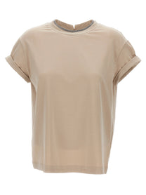 BRUNELLO CUCINELLI - BRUNELLO CUCINELLI - Monile T-shirt - Women’s Tops