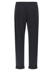 BRUNELLO CUCINELLI - BRUNELLO CUCINELLI - ’Shiny Pocket Detail’ joggers - Women’s Bottoms