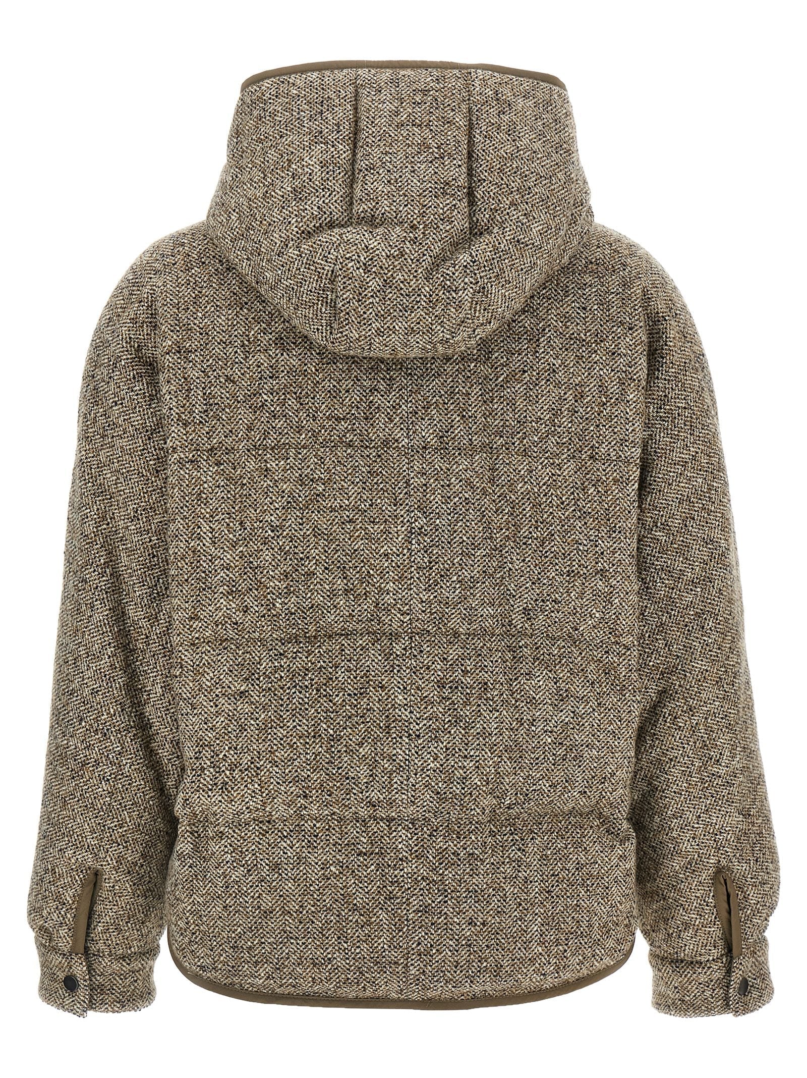BRUNELLO CUCINELLI - BRUNELLO CUCINELLI - Reversible down jacket - Women’s Outerwear
