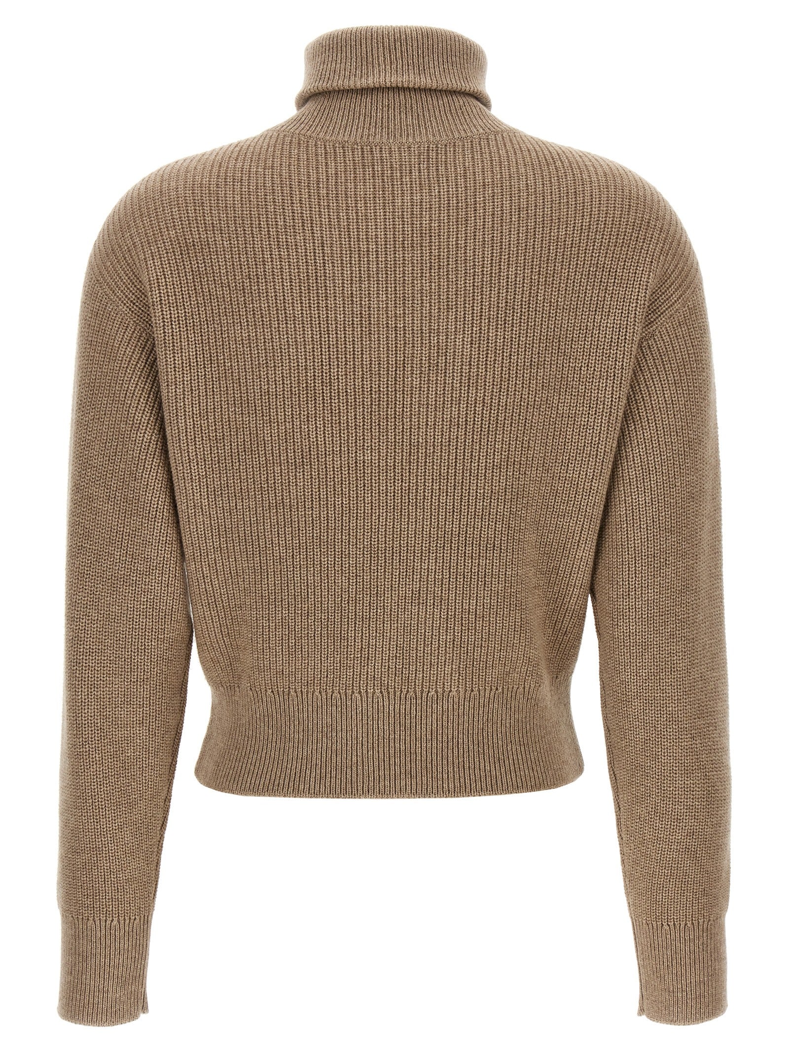 BRUNELLO CUCINELLI - BRUNELLO CUCINELLI - ’Shiny Flap Detail’ cropped cardigan - Women’s Knitwear