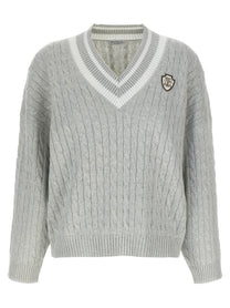 BRUNELLO CUCINELLI - BRUNELLO CUCINELLI - Cotton cable knit sweater - Women’s Knitwear