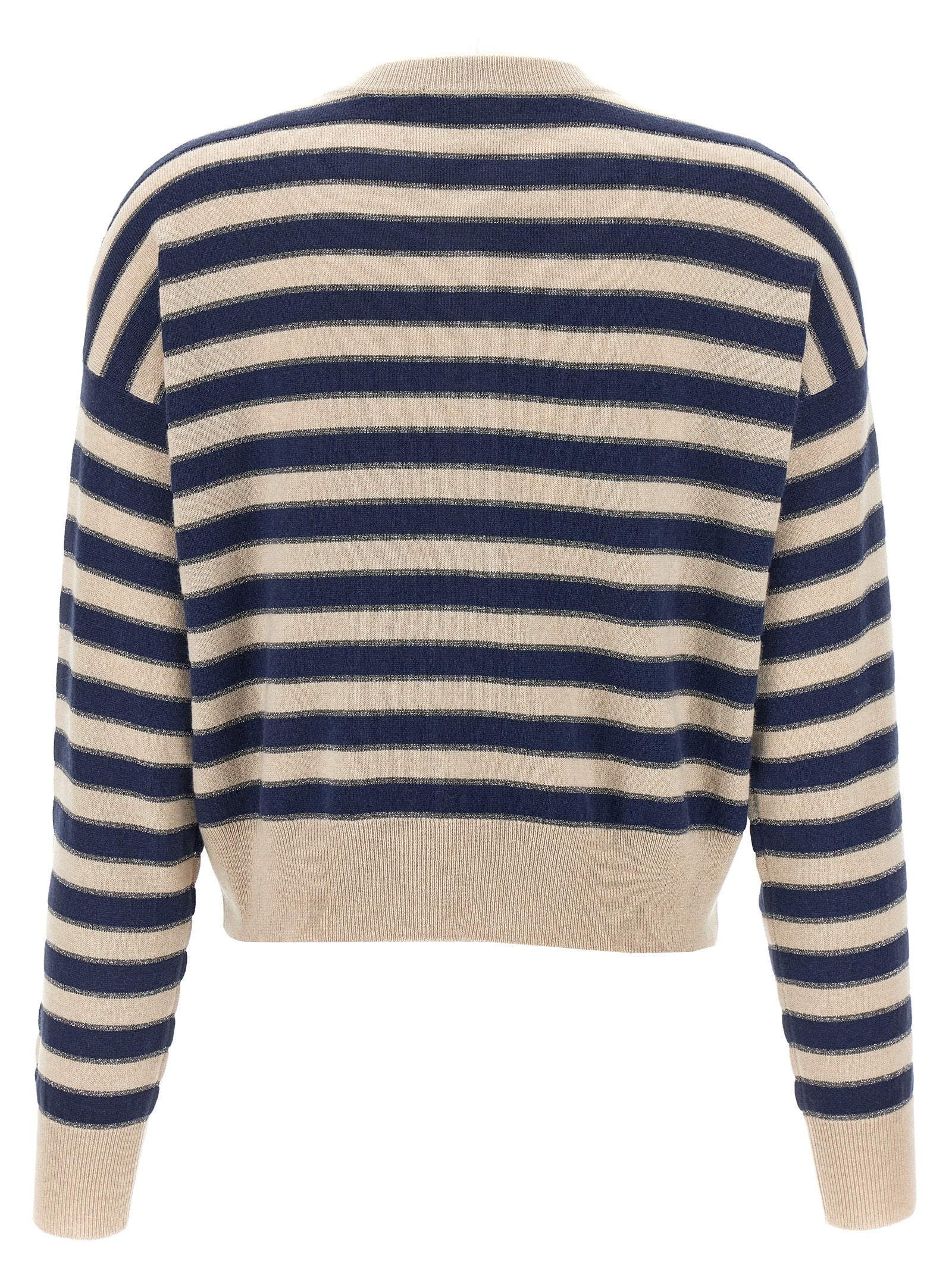 BRUNELLO CUCINELLI - BRUNELLO CUCINELLI - ’Sparkling Stripes’ cardigan - Women’s Knitwear